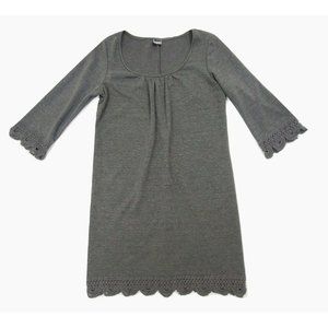 Muse Women's Sheath Sweater Dress Crochet Detail